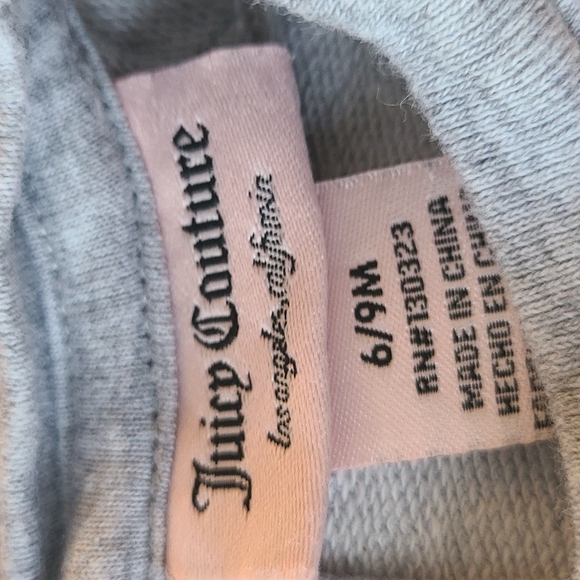 Juicy Couture grey long sleeved sweater with lace detail - Picture 3 of 4